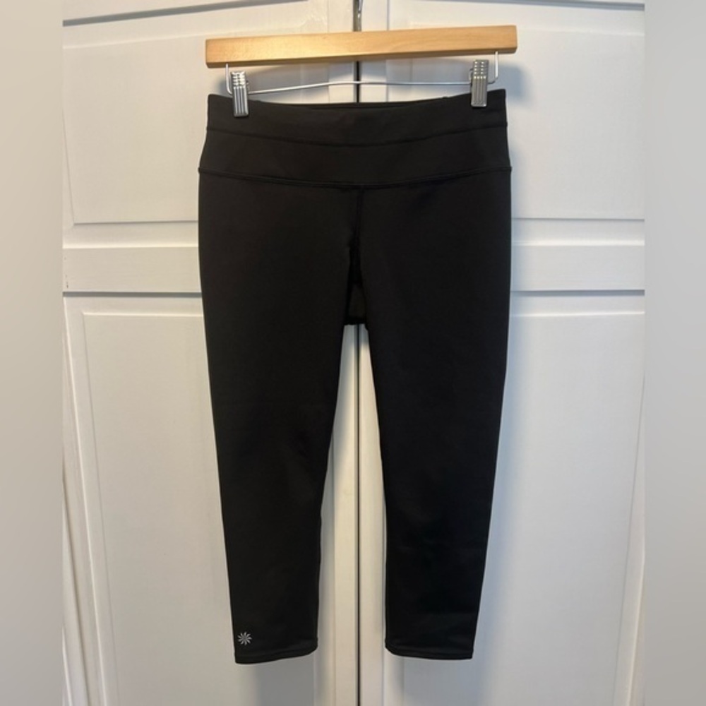 Athleta Sonar Cropped/Capri  Leggings Size Women’s Small Color Black